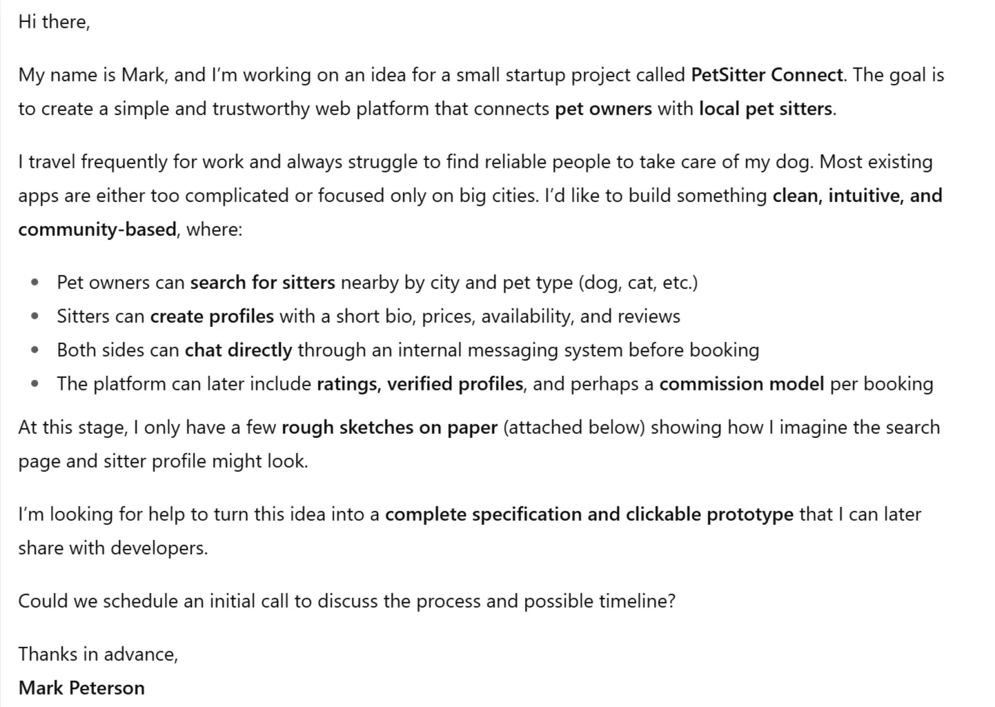 PetSitter Connect - Project Introduction